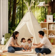160CM Large Canvas Kids Teepee