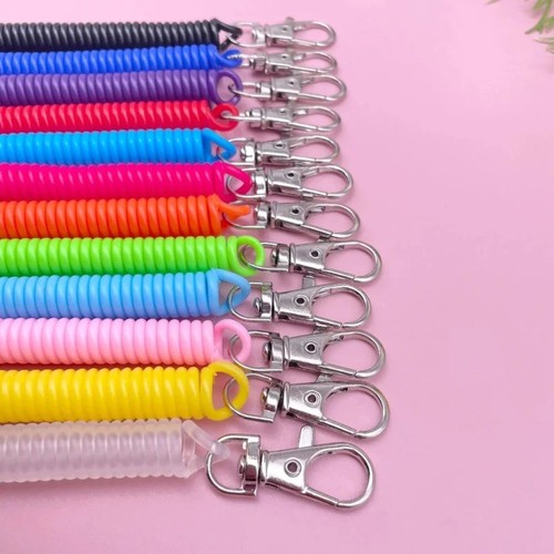 Retractable spiral clip - spiral, on