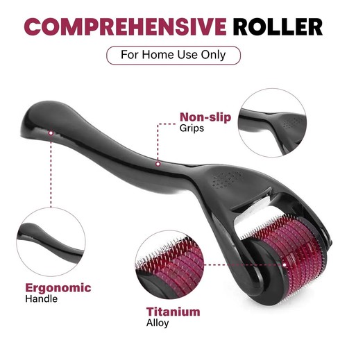 5mm titanium derma roller - titanium,