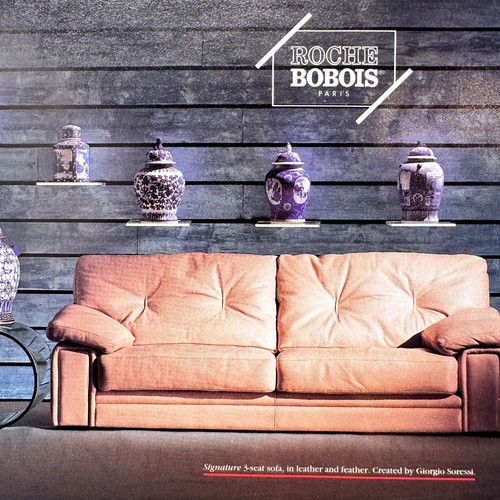 Vintage roche bobois leather - roche,