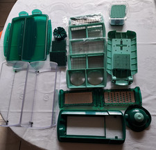 Bundle Genius Nicer Dicer 18 pieces, very good condition