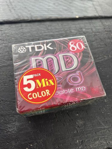 Tdk colour recordable - md,