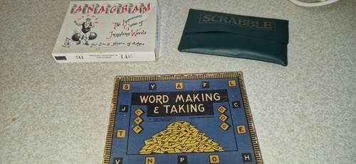 1992 magnetic travel scrabble - travel,