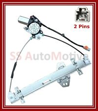 NEW HONDA CIVIC EP 3-DR FRONT PASSENGER SIDE WINDOW REGULATOR WITH 2 PIN MOTOR