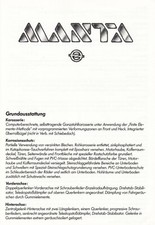 Opel Manta B 1.3 2.0 technology equipment brochure 1983 16  