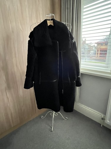 Allsaints kane shearling parka - allsaints,