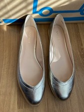 NINE WEST LADIES GOLD FLAT