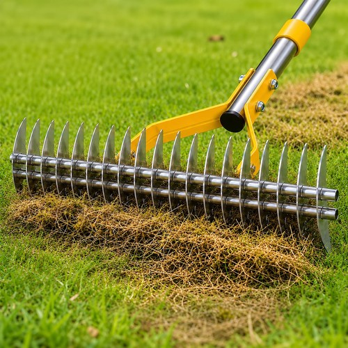 Thatch rake for - thatch, lawns