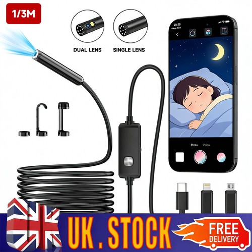 Waterproof endoscope snake cam - waterproof,