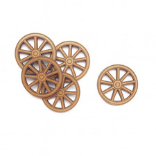 Wagon Wheel MDF Craft Shapes Decor DIY Wooden Ornaments Blanks