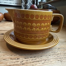 Hornsea Saffron Gravy / Sauce / Jug / boat / Milk creamer & Stand