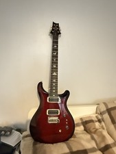 PRS S2 Custom 24-08 Electric Guitar Fire Red Burst with Gig Bag