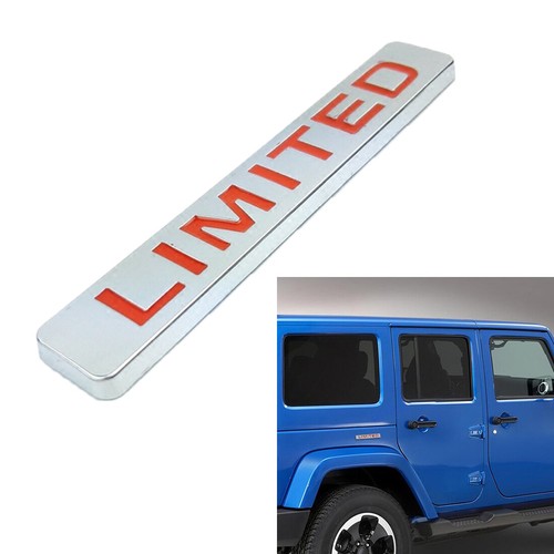 Red limited metal - red, logo