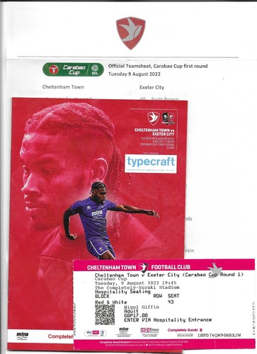 2022 cheltenham town - cheltenham, v