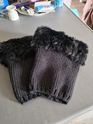Winter fur boot - boot, toppers