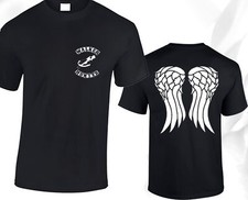 Walker Hunter Daryl Dixon Wings Mens T Shirt Walking Dead Rick Grimes