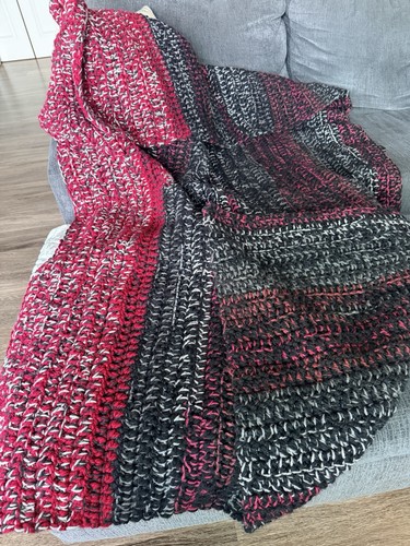 Hand crocheted double - crocheted, crochet