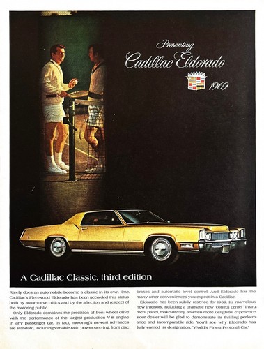 1969 cadillac genuine vintage - cadillac,
