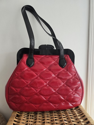Lulu guinness red patent - guinness,