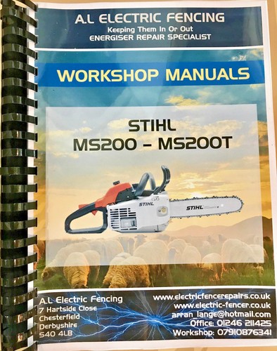 Stihl ms200 ms200t workshop - stihl,