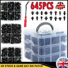 645PCS Car Body Trim Clips