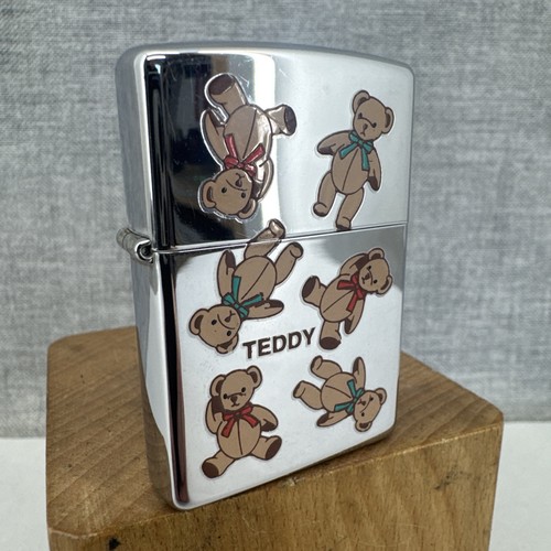 1999 zippo lighter teddy - 1999,