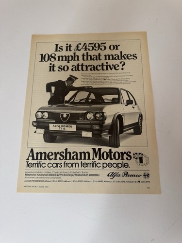 Original 1984 alfa romeo - 1984,