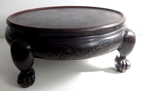 Antique opium lacquered coffee - lacquered,