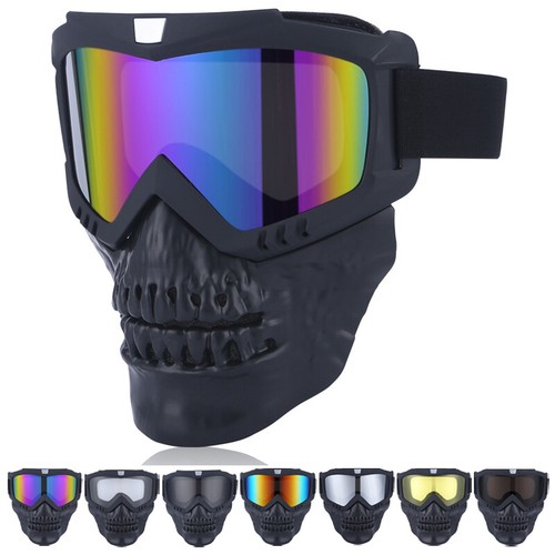 Skull padded atv motorcycle - skull,