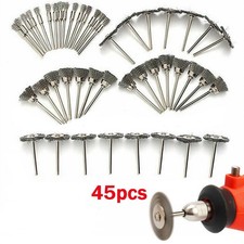 45PCS Wire Cup Mix Brush Set