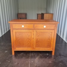 Early Heal’s Style Quality Arts & Crafts Solid Oak Sideboard / Cabinet Unmarked