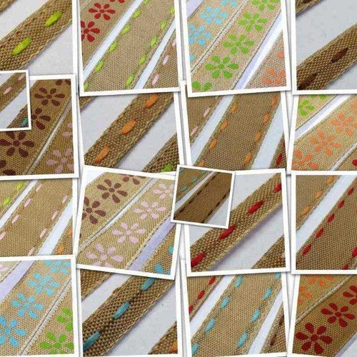 Rustic look hessian - rustic,