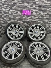 Genuine BMW 172m M Sport 5 Series Chrome Spider Wheels