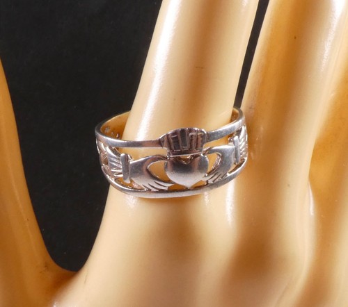 Claddagh ring with celtic - claddagh,