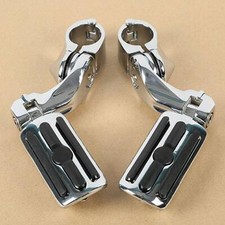 Chrome Highway Foot Pegs Rest for Harley Davidson Heritage Softail Special FLSTN