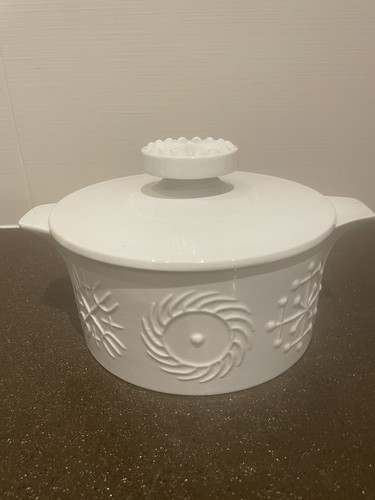 Portmeirion totem white lidded - totem,