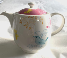 Portmeirion Dawn Chorus Teapot 2 Pint Excellent Condition