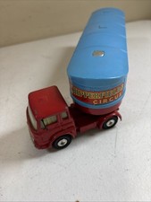 Vintage Corgi Chipperfields Circus Beford Tractor Articulated Horse Box Britain
