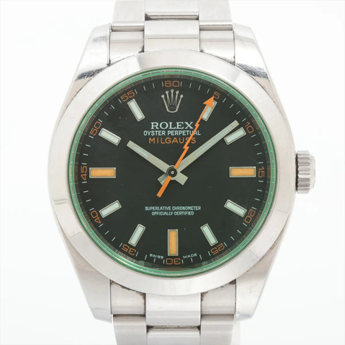 Rolex milgauss 116400gv ss - milgauss,