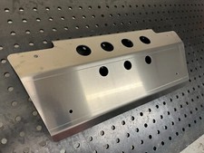 Bare aluminium steering - aluminium, sump