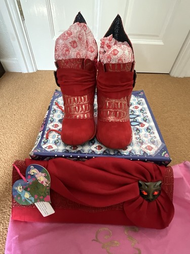 Brand new irregular choice red - new,