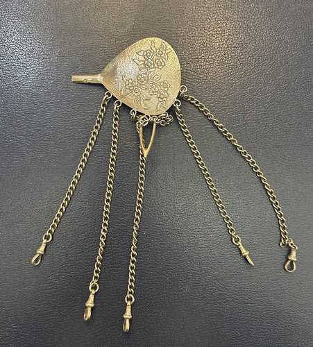 Solid silver chatelaine - chatelaine, with