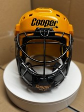 VINTAGE YELLOW COOPER SK2000 GOALIE MASK LARGE HOCKEY HELMET