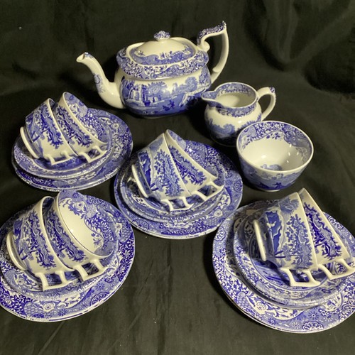 Spode blue italian - spode, piece