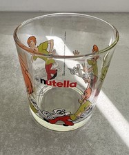 Scooby Doo Vintage Nutella Collectible Drinking Glass Spooky Shaggy Tumbler