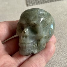Labradorite Crystal Skull Carving 110g