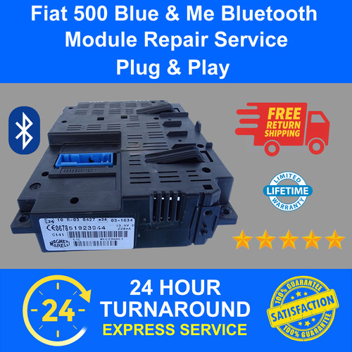 Fiat 500 blue and bluetooth - fiat, me