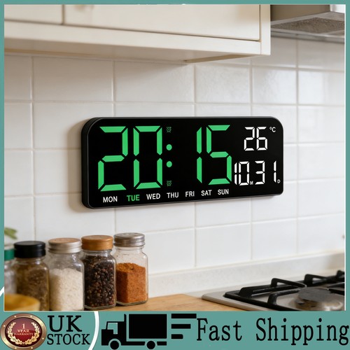 Desk wall clock digital alarm - clock,