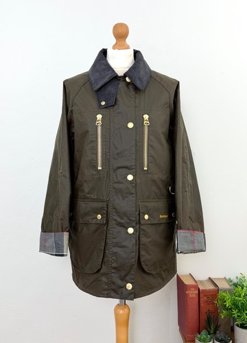 Barbour bark argill wax jacket - bark,