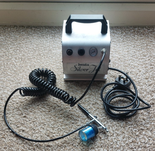 Iwata silver jet - silver,